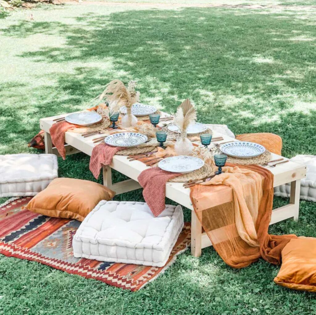 boho picnic tables Home